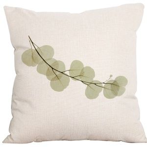 New Botanical Eucalyptus Accent Pillow Cover